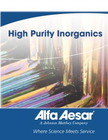 Lednové novinky Alfa Aesar Newsletter December 2011&nbsp;&nbsp; - Chemistry, Bio-Metals & Materials; nechir&aacute;ln&iacute; piperidiny, beta-aminokyseliny, organokřeničit&eacute; sloučeniny aj. Přehled nov&yacute;ch položek&nbsp; v katalogu Alfa Aesar - deriv&aacute;ty pyridinu, benzenboronov&eacute; kyseliny, benzamidy a plno dal&scaron;&iacute;ch. &nbsp;High Purity Inorganics - nov&yacute; katalog vysoce čist&yacute;ch anorganick&yacute;ch chemik&aacute;li&iacute; (Puratronic - min. 99,99%, UltraDry - Anhydrous Materials, Reacton - vz&aacute;cn&eacute; zeminy a sloučeniny), ke stažen&iacute; zde.&nbsp; Věř&iacute;me, že cenovou&nbsp; v&yacute;hodnost a&nbsp; kvalitu chemik&aacute;li&iacute; Alfa Aesar oceňuje i Va&scaron;e pracovi&scaron;tě.